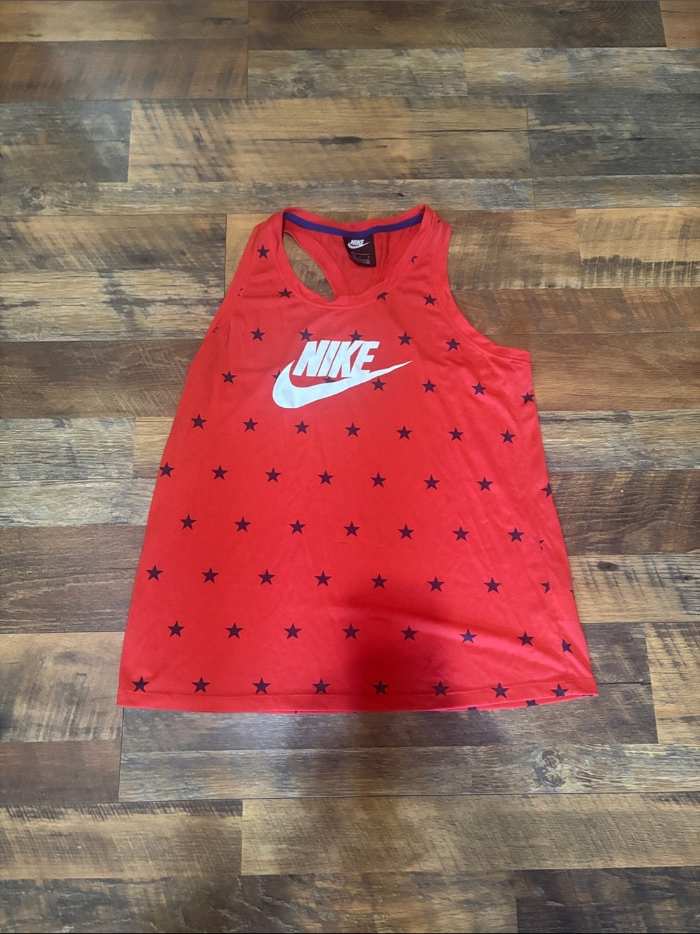 Nike Women's Small Star Miler Tank Top